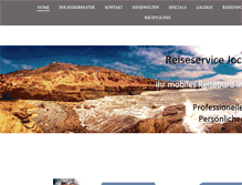 Tablet Screenshot of grenzenlos-reisen.ch
